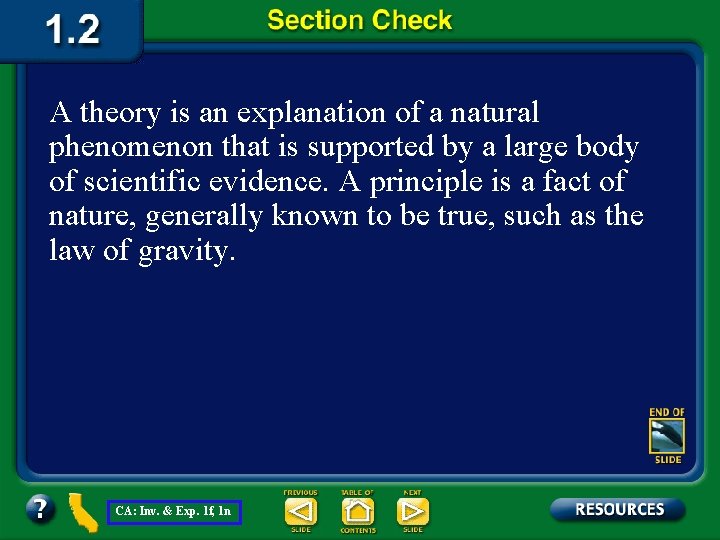 A theory is an explanation of a natural phenomenon that is supported by a