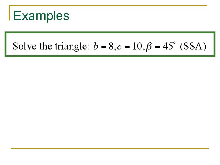 Examples 