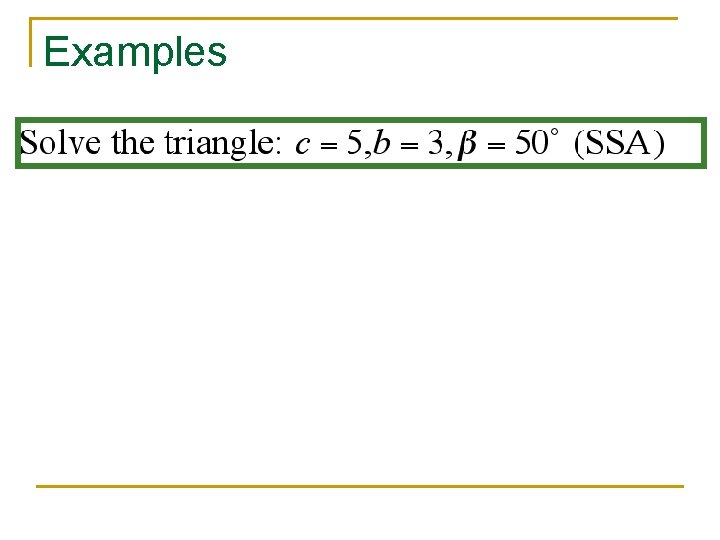 Examples 