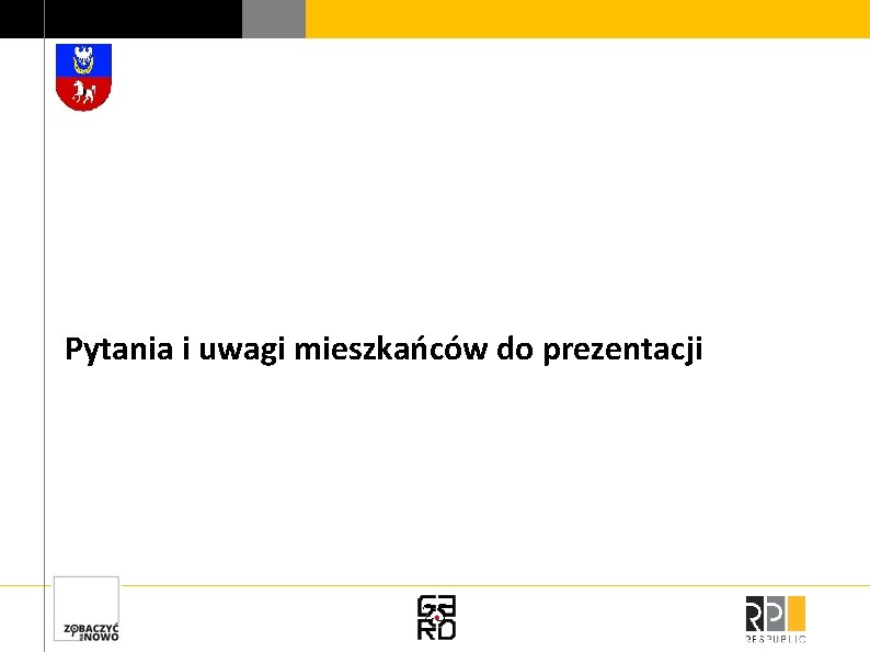 Pytania i uwagi mieszkańców do prezentacji 25 