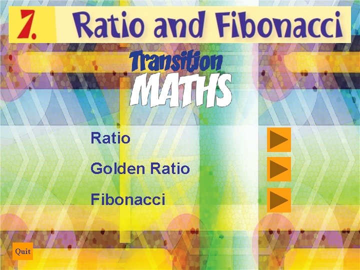 Ratio Golden Ratio Fibonacci Quit 