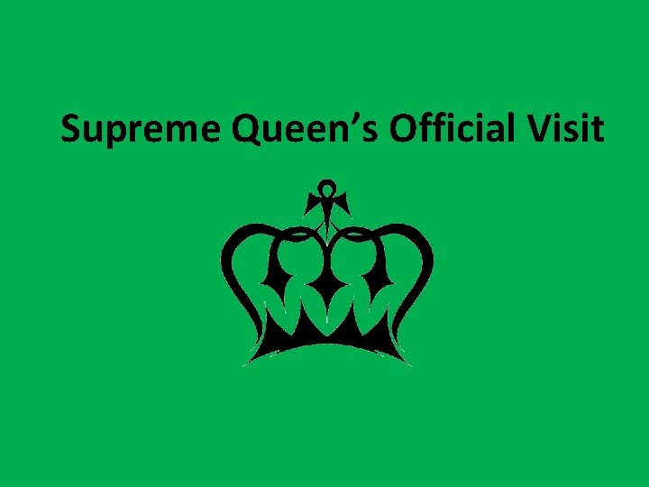 STEPBYSTEP GUIDE QUEEN to PRINCESS PROTOCOL FORMAL INTRODUCTIONS