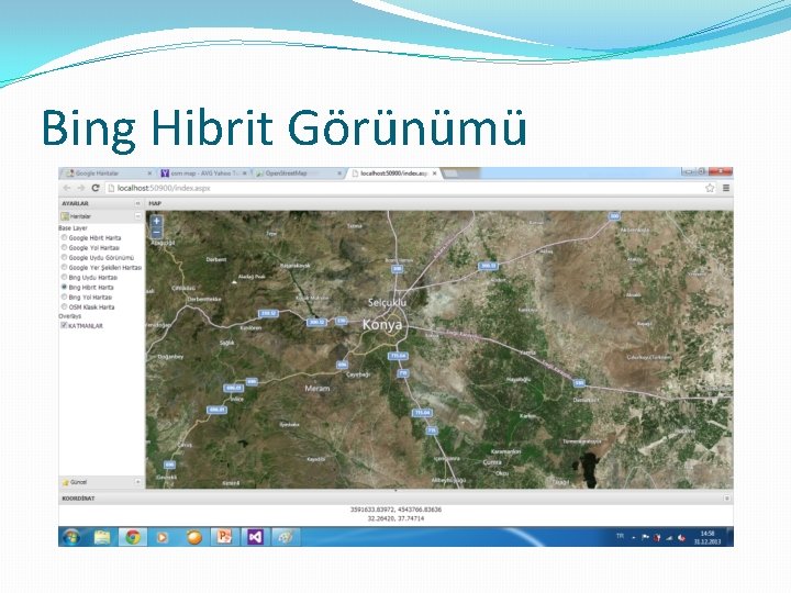 Bing Hibrit Görünümü 