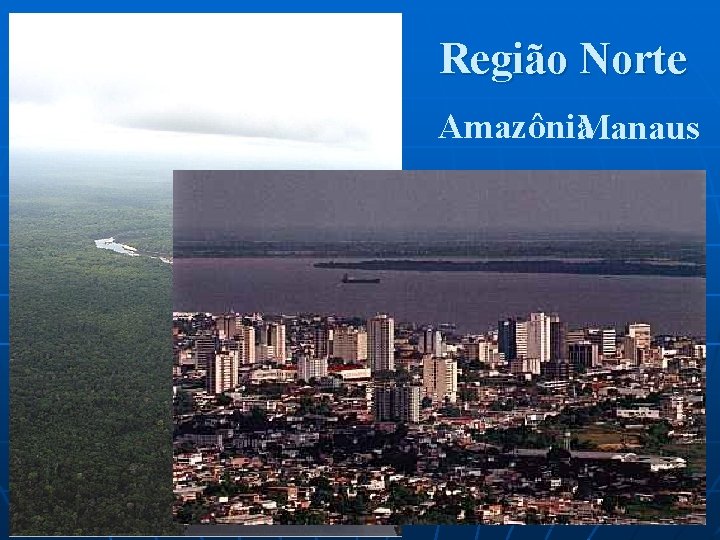 Região Norte Amazônia. Manaus 