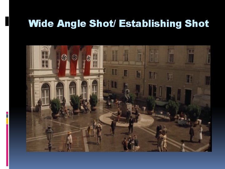 Wide Angle Shot/ Establishing Shot 