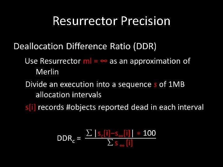 Resurrector Precision • 