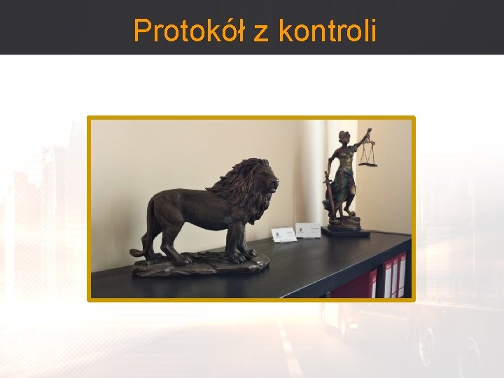 Protokół z kontroli 