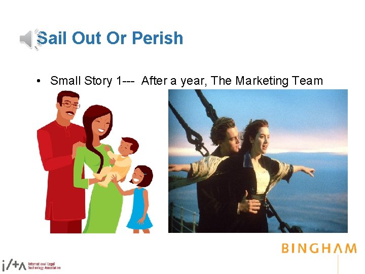 Sail Out Or Perish • Small Story 1 --- After a year, The Marketing