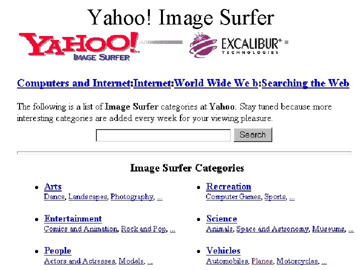 Yahoo! Image Surfer 