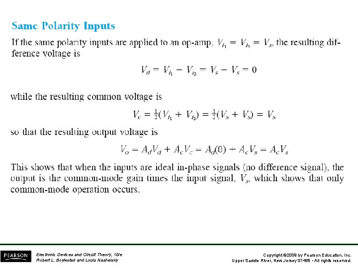 Electronic Devices and Circuit Theory, 10/e Robert L. Boylestad and Louis Nashelsky Copyright ©