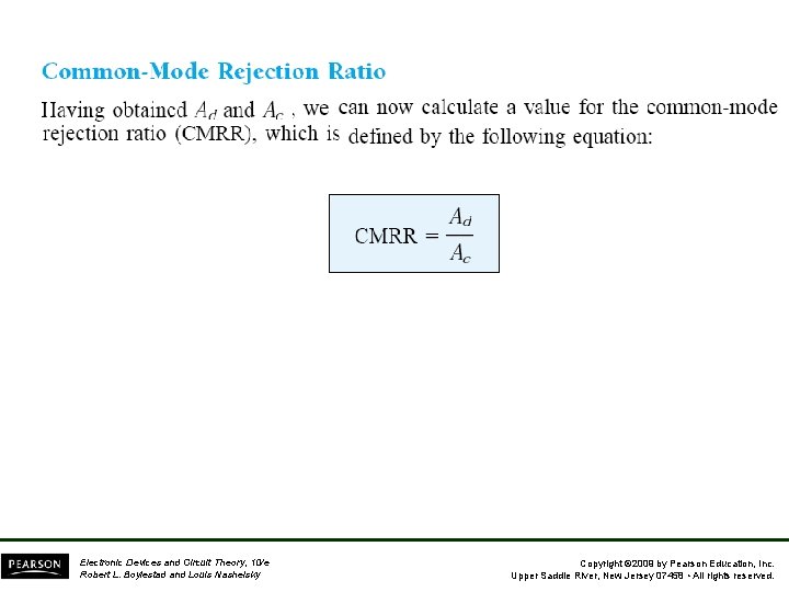 Electronic Devices and Circuit Theory, 10/e Robert L. Boylestad and Louis Nashelsky Copyright ©