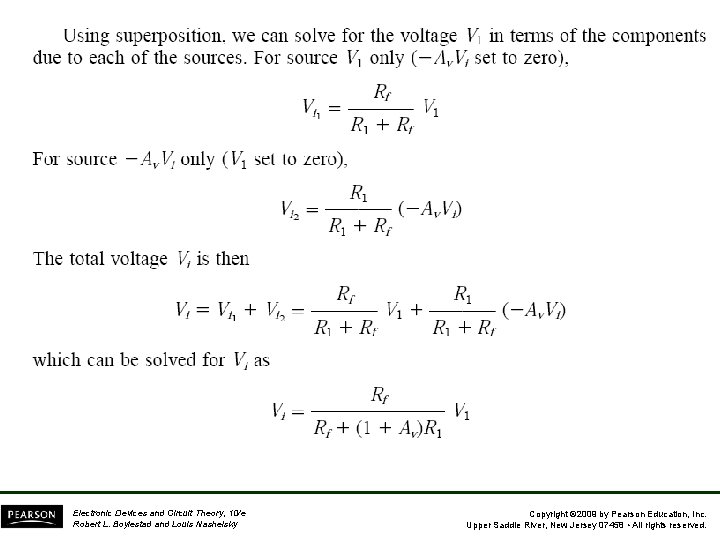 Electronic Devices and Circuit Theory, 10/e Robert L. Boylestad and Louis Nashelsky Copyright ©