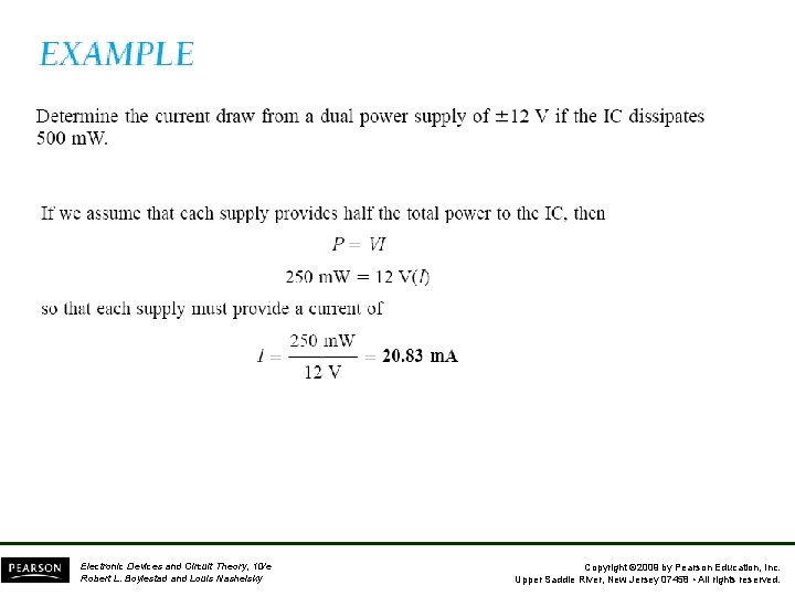 Electronic Devices and Circuit Theory, 10/e Robert L. Boylestad and Louis Nashelsky Copyright ©