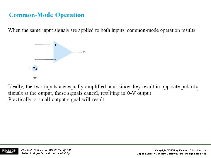 Electronic Devices and Circuit Theory, 10/e Robert L. Boylestad and Louis Nashelsky Copyright ©