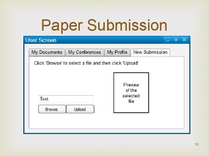 Paper Submission 18 