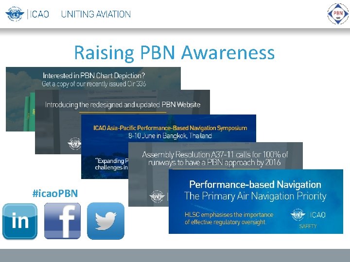 Raising PBN Awareness #icao. PBN 