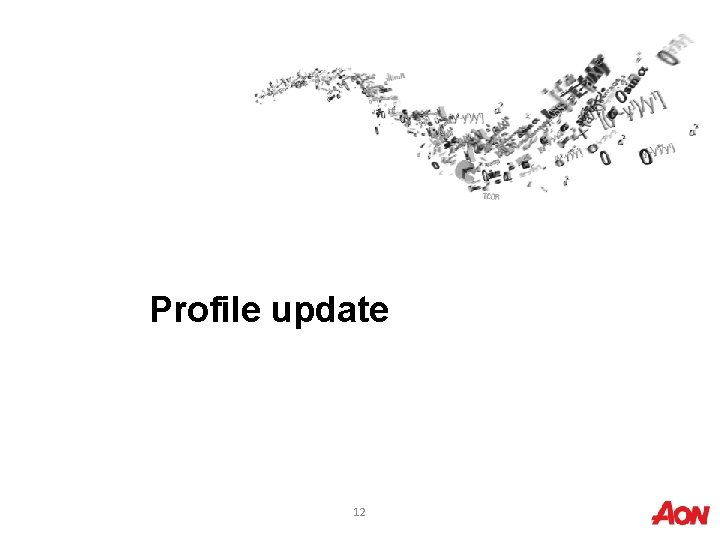 Profile update 12 