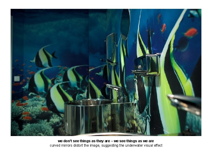 we don’t see things as they are – we see things as we are