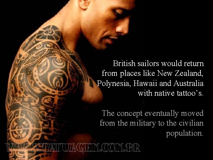 British sailors would return from places like New Zealand, Polynesia, Hawaii and Australia with