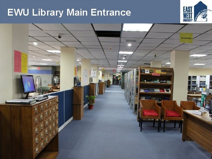 EWU Library Main Entrance 