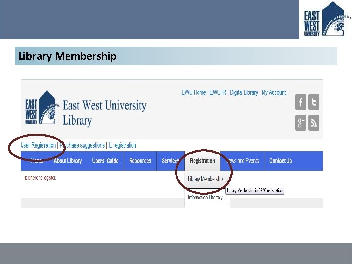 Library Membership 