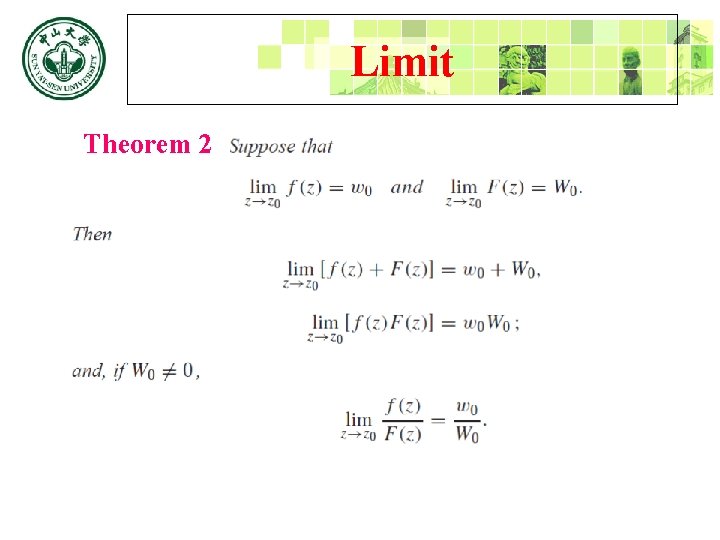 Limit Theorem 2 