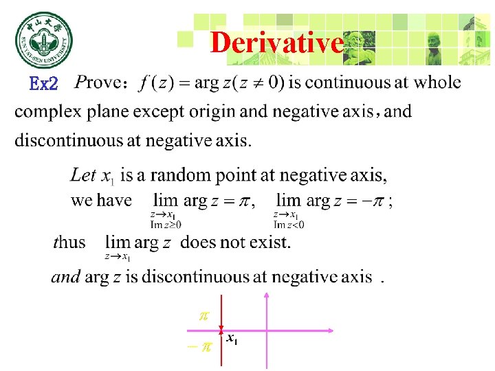 Derivative Ex 2 Pf: y ． O x 