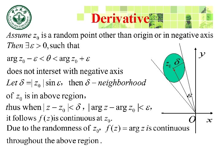 Derivative ． 