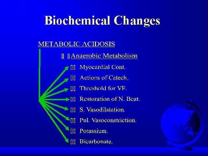 Biochemical Changes 