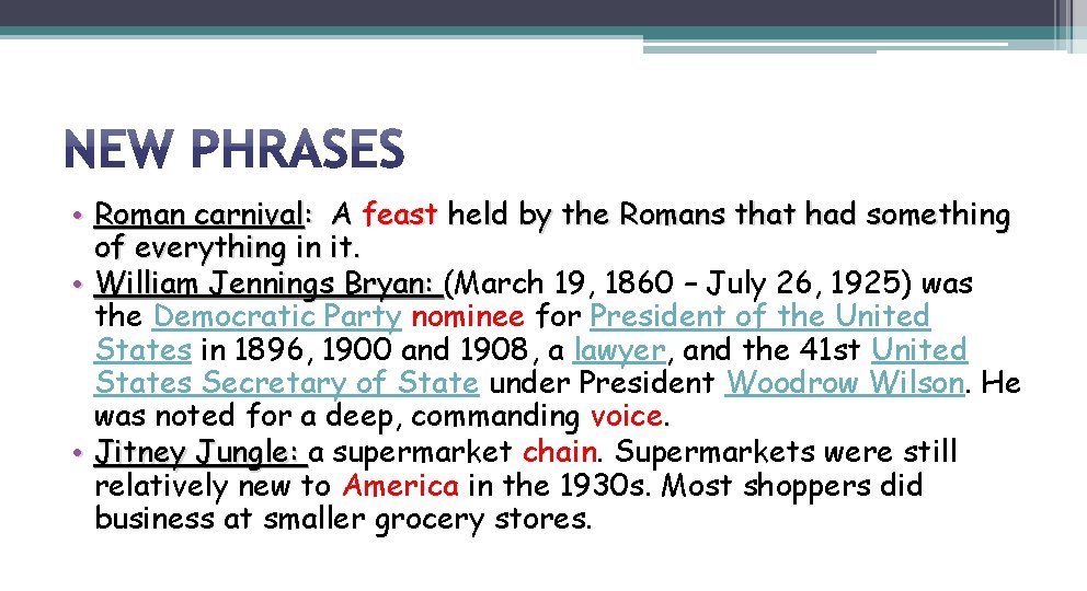  • Roman carnival: A feast held by the Romans that had something of