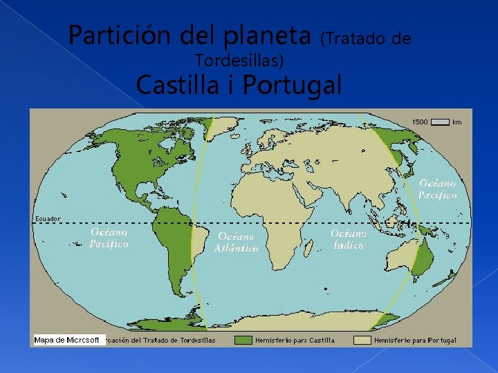 Partición del planeta Tordesillas) (Tratado de Castilla i Portugal 