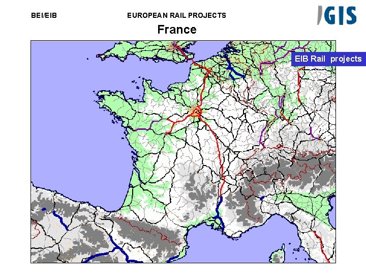 BEI/EIB EUROPEAN RAIL PROJECTS France EIB Rail projects 
