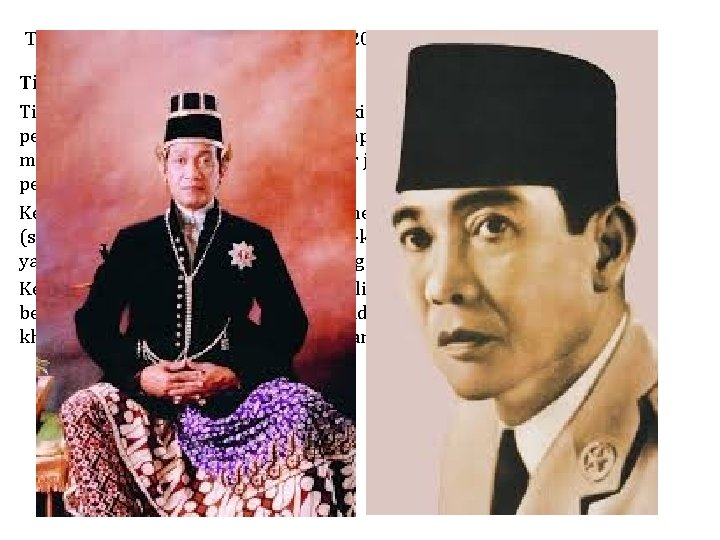 Tipe kepemimpinan menurut (Kartono, 2003); Shinta (2002): Tipe Kepemimpinan Kharismatis Tipe kepemimpinan karismatis memiliki