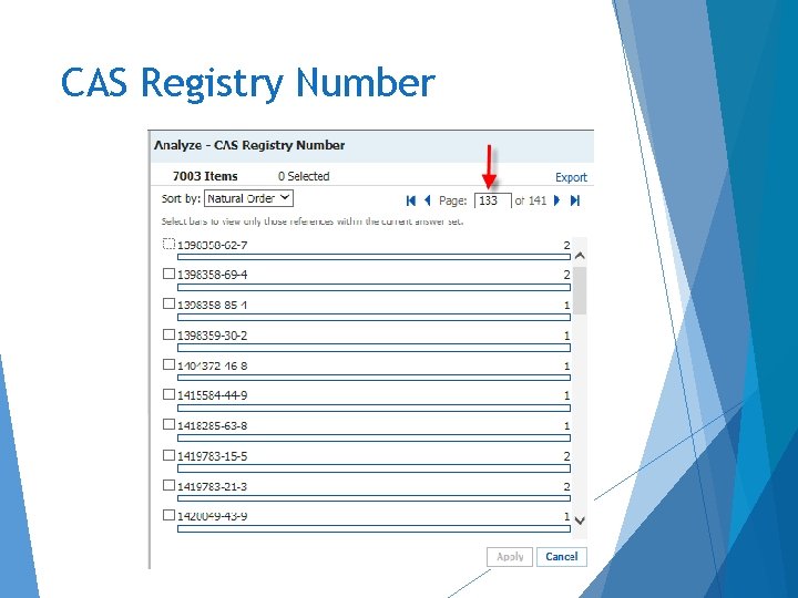 CAS Registry Number 