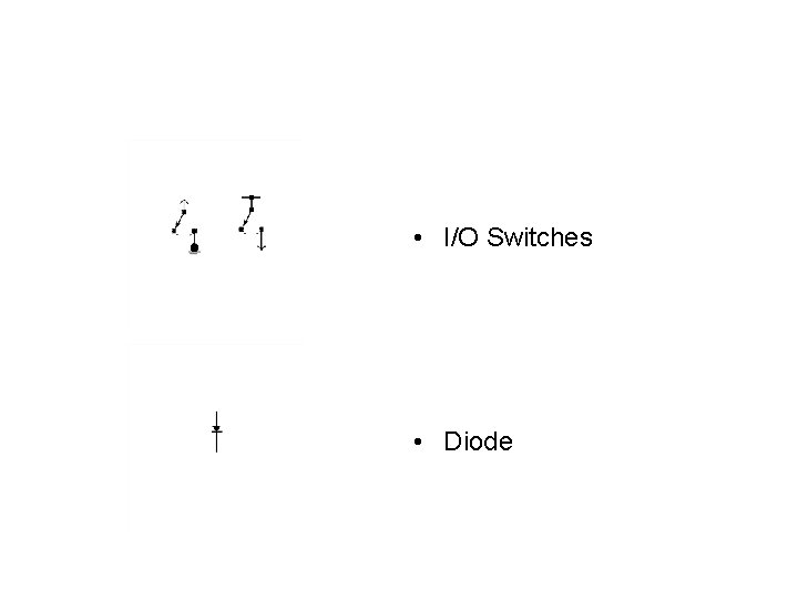  • I/O Switches • Diode 