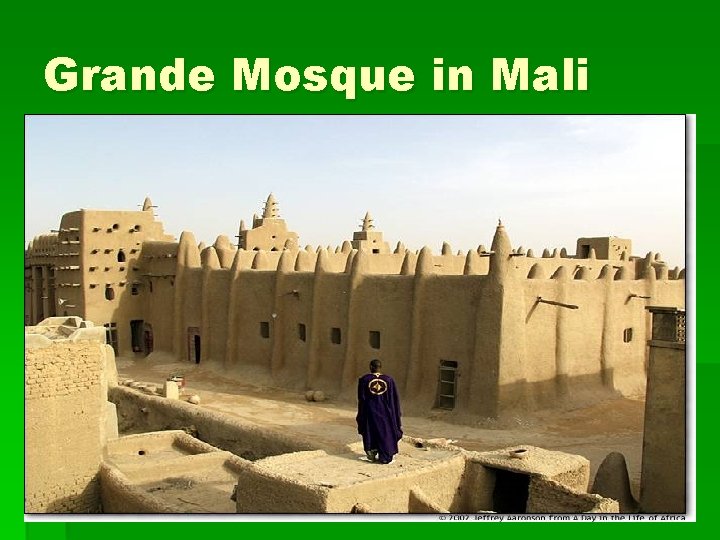 Grande Mosque in Mali 