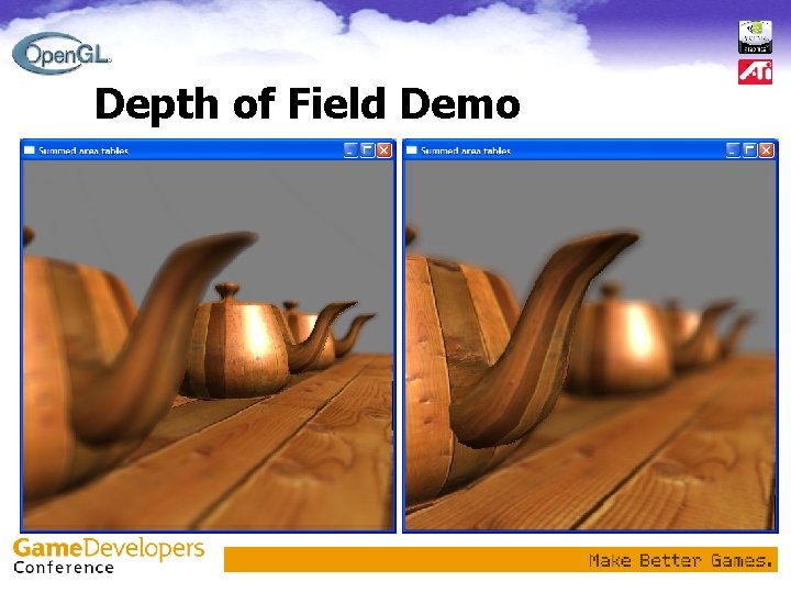 Depth of Field Demo 