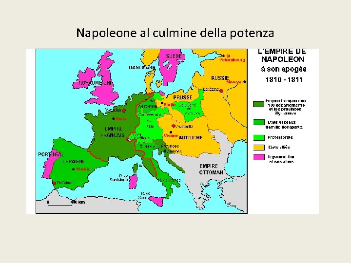 Napoleone al culmine della potenza 