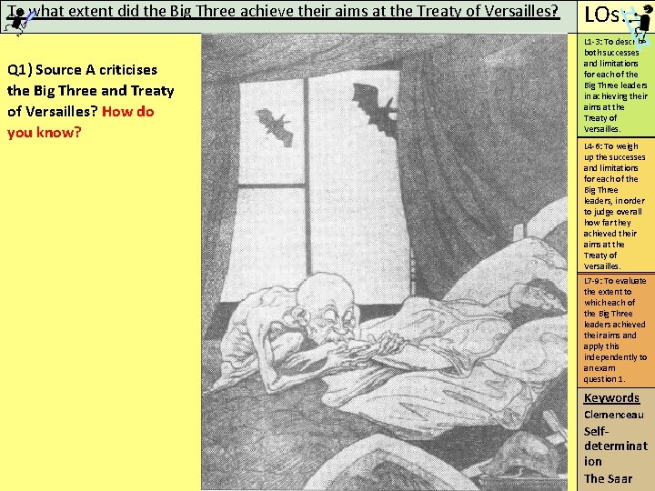 To what extent did the Big Three achieve their aims at the Treaty of