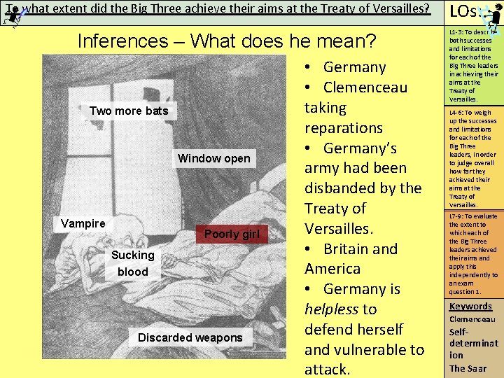 To what extent did the Big Three achieve their aims at the Treaty of
