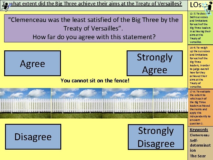 To what extent did the Big Three achieve their aims at the Treaty of