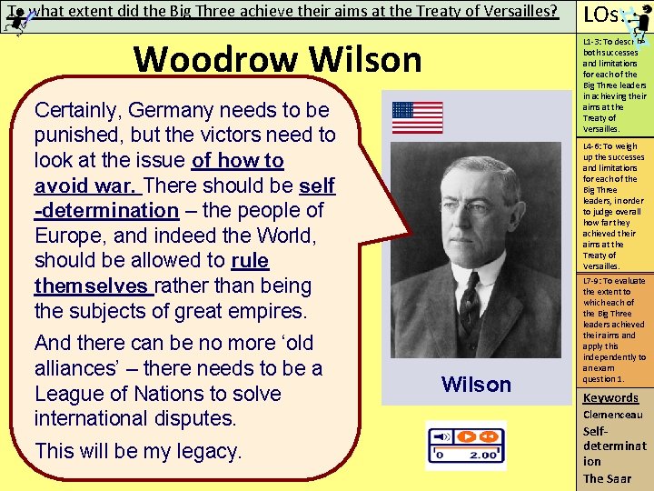 To what extent did the Big Three achieve their aims at the Treaty of