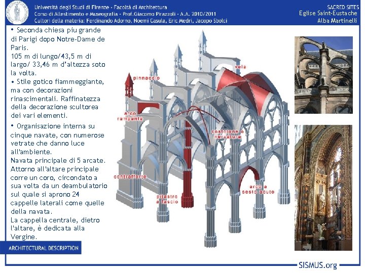 Eglise Saint-Eustache Alba Martinelli • Seconda chiesa piu grande di Parigi dopo Notre-Dame de