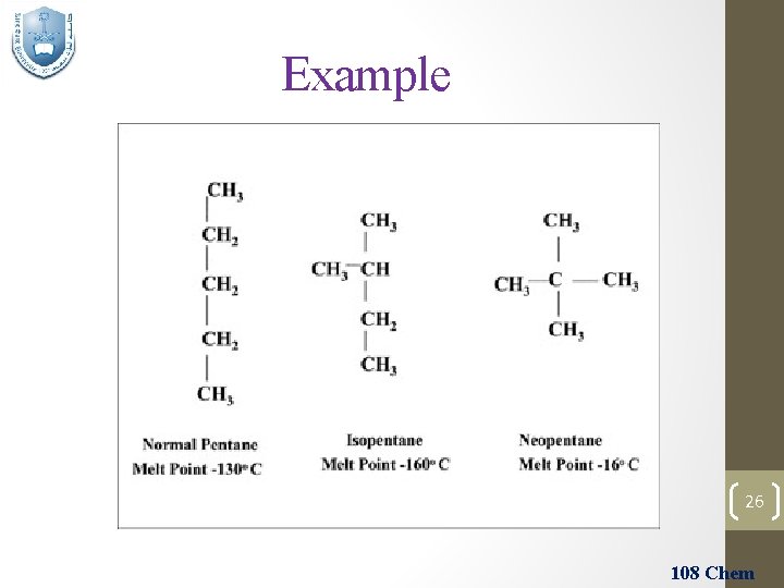 Example 26 108 Chem 