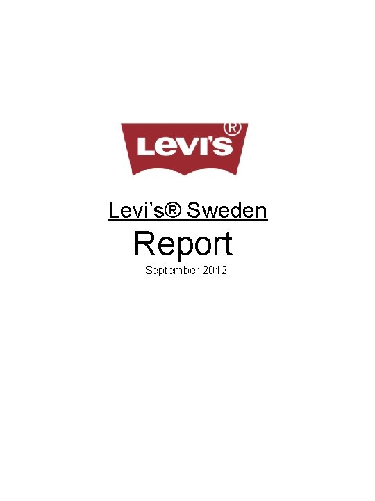 levis sweden