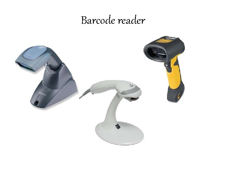 Barcode reader 