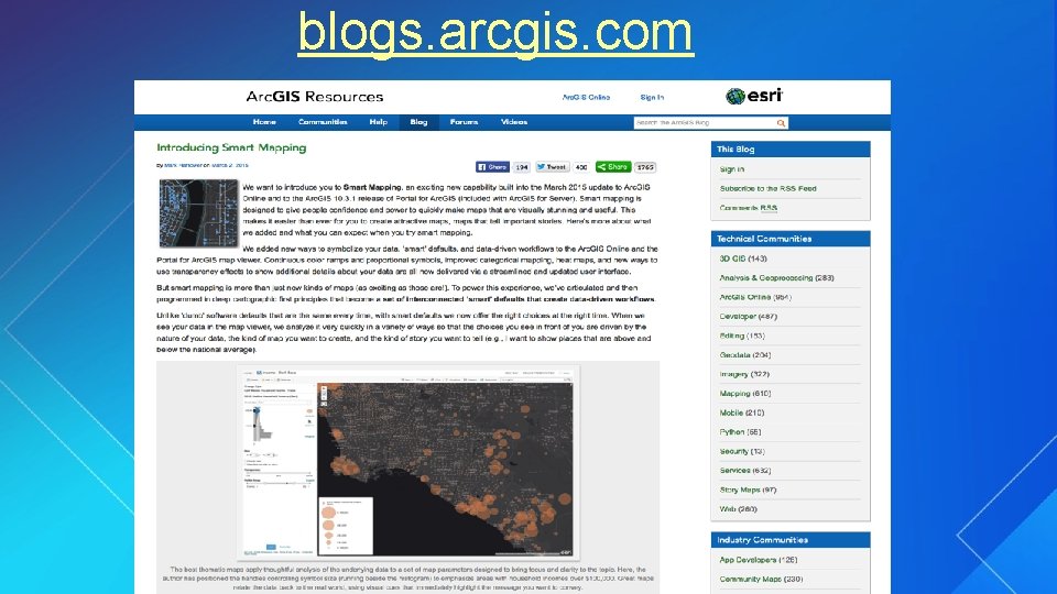 blogs. arcgis. com 