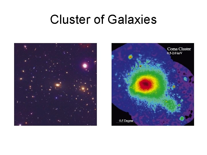 Cluster of Galaxies 