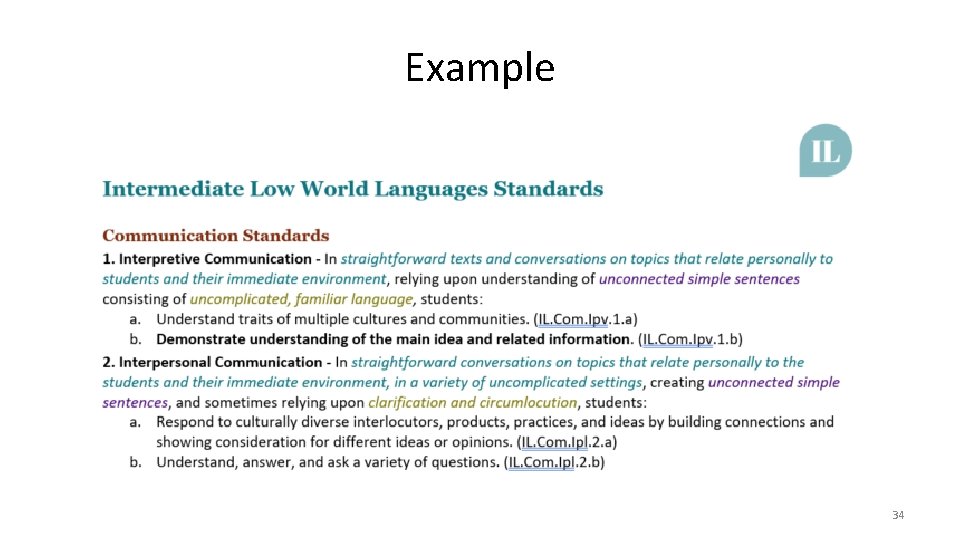 Example 34 