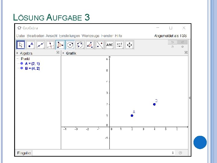 LÖSUNG AUFGABE 3 